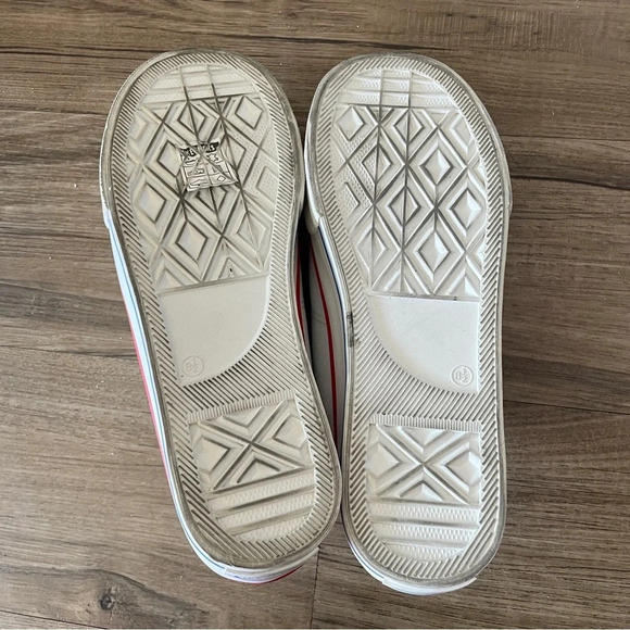 VTG Y2K Skechers Somethin Else Platform Mules Slip On USA FLAG RARE size 8.5 - Picture 8 of 9